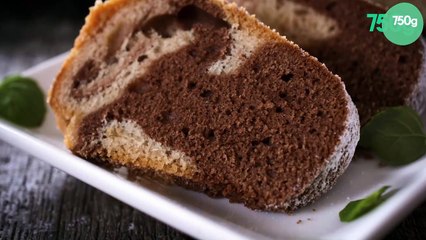 Marbré yaourt au Nutella