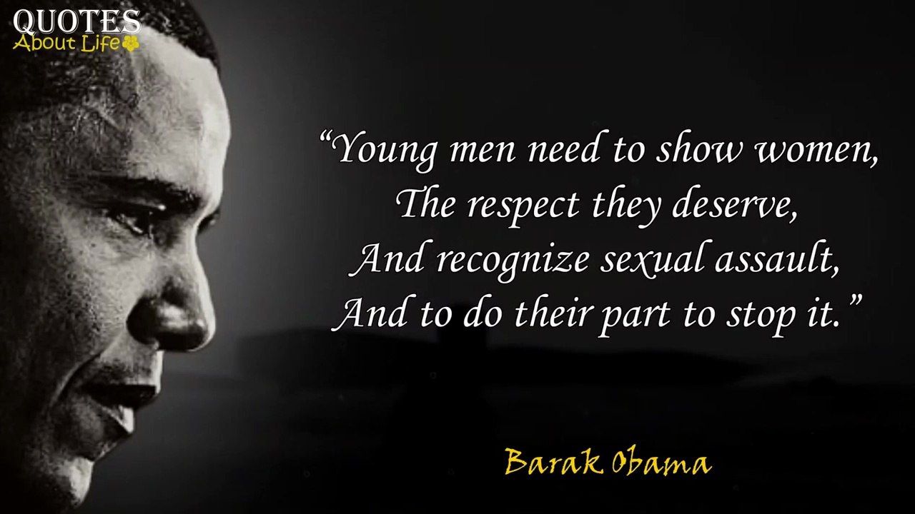 Most Valuable Advice From Barack Obama To People