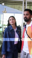 KL Rahul और Athiya Shetty एक साथ आए नजर