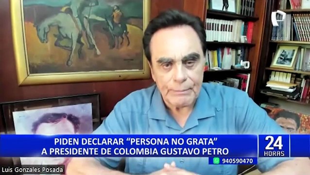 Jorge Montoya pide romper relaciones entre Perú y Colombia tras declaraciones de Gustavo Petro