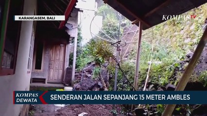 Jalan Amblas, 3 KK Mengungsi Ke Rumah Tetangga