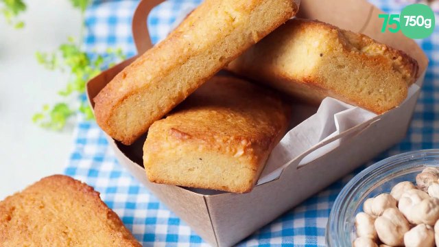 Financiers aux amandes et aux pois chiches