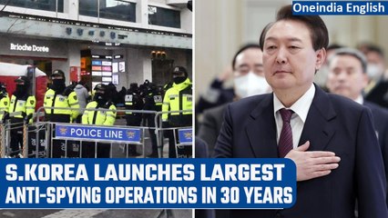 下载视频: South Korea: Tensions mount as it launches largest anti-spying operations in 30 years| Oneindia News