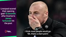 Dyche 'balanced' after Everton's derby defeat