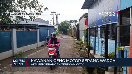Kawanan Geng Motor Serang Warga