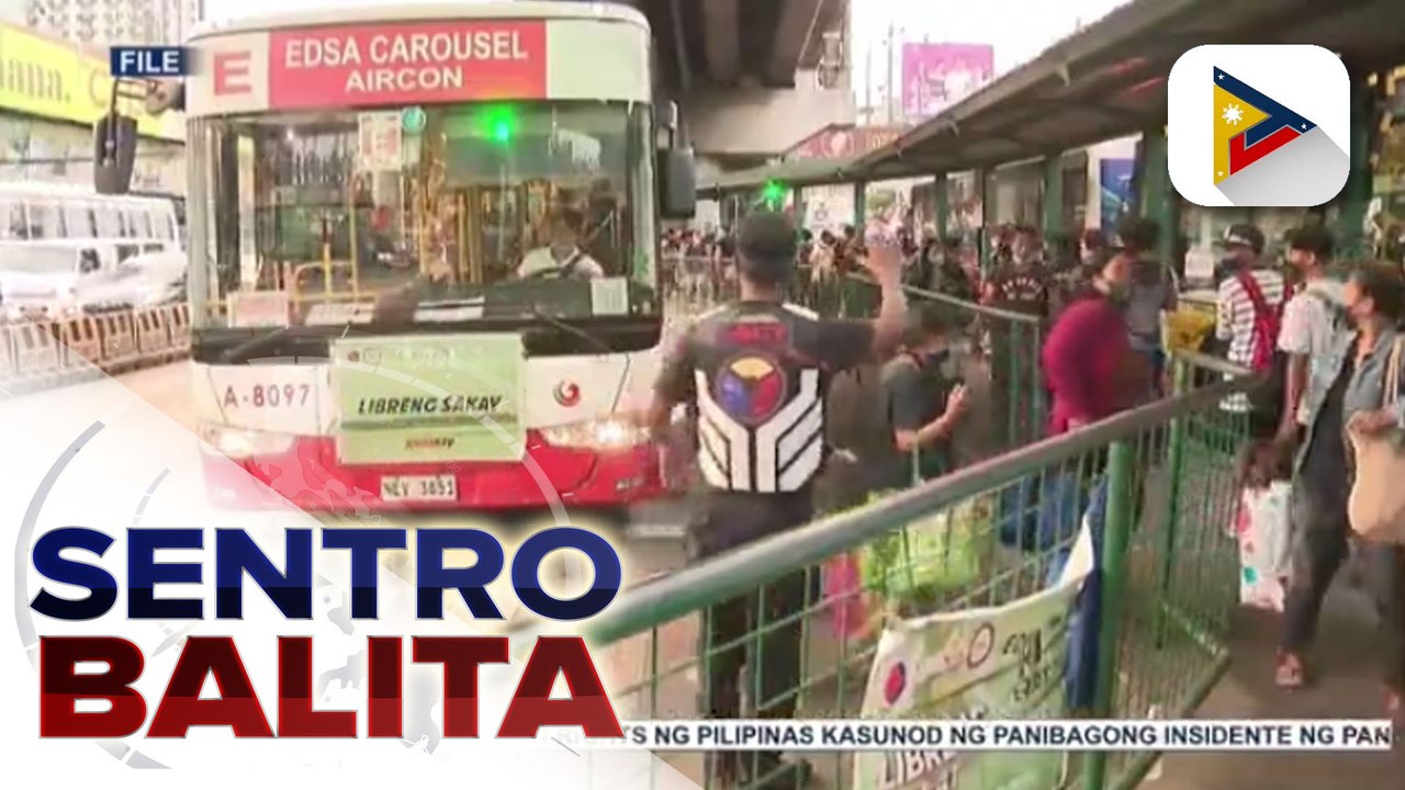 Guidelines sa pamamahagi ng P1.2-B pondo para sa libreng sakay, nabuo na ayon sa DOTr; diskwento, ipatutupad sa halip na libreng sakay