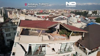تصاویر هوایی از ویرانی‌های آنتاکیای ترکیه