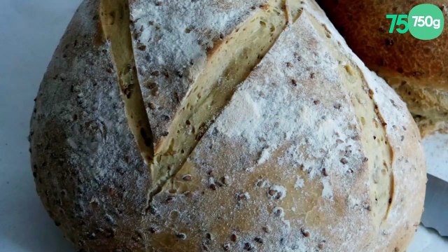 Pain italien aux graines de sésame dorées