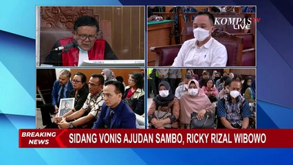 Download Video: Ricky Rizal Tolak Tembak Tapi Tetap Back-up Sambo, Hakim Yakini Ricky Punya Kehendak Bunuh Yosua