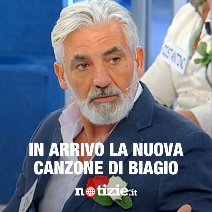 Uomini e Donne: l'ex cavaliere Biagio annuncia una nuova canzone
