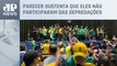 PGR pede que 12 dos 916 presos por atos em Brasília sejam soltos