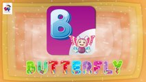 ABC Flashcards for Toddlers | Babies First Words & ABCD Alphabets Learn Letter B-@RHEntertainments ​