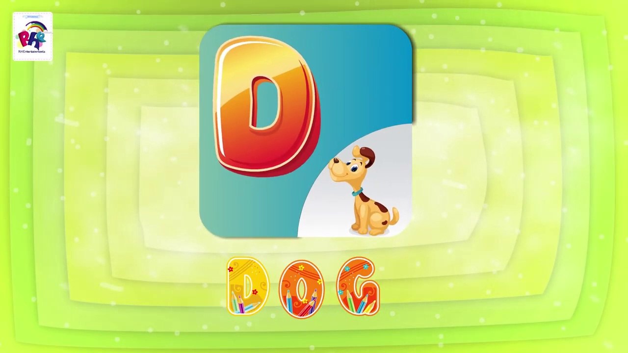ABC Flashcards for Toddlers | Babies First Words & ABCD Alphabets Learn ...