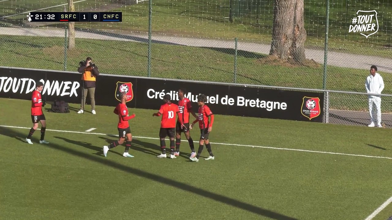 Académie | U19 - les 4 buts Rouge et Noir contre Niort (4-1)
