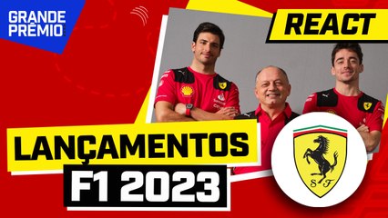 FERRARI APRESENTA A SF-23, CARRO PARA A F1 2023 | React