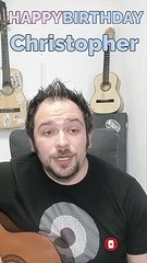 Happy Birthday, Christopher! Geburtstagsgrüße an Christopher