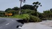 Cyclone Gabrielle: Road collapses as worst storm in generation hits New Zealand