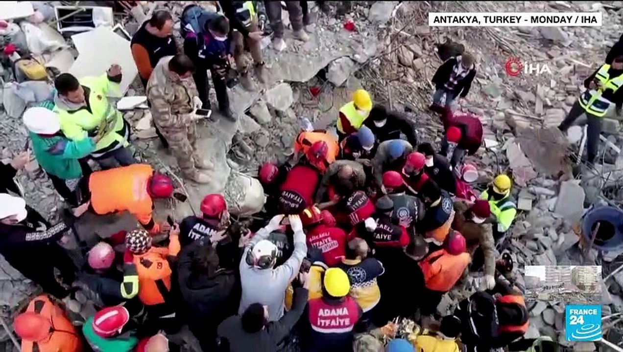 Rescuers find more alive in Turkey on 8th day after quake - video ...