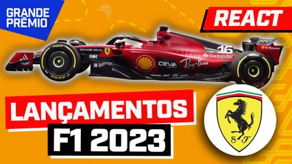 FERRARI APRESENTA A SF-23, CARRO PARA A F1 2023 | React