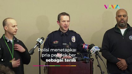 AS MENCEKAM LAGI! Penembakan Brutal Dilakukan Pria Bertopeng