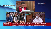 Hakim dalam Sidang Vonis Kuat Maruf: Ferdy Sambo Memegang Tengkuk Yosua Hutabarat