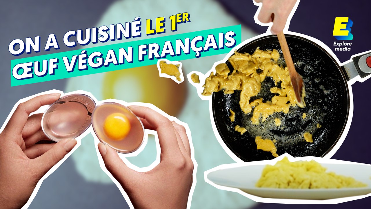 On a cuisiné le premier oeuf végan français