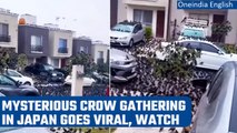 Japan: Netizens claim thousands of crows mysteriously gather at an island near Kyoto | Oneindia News