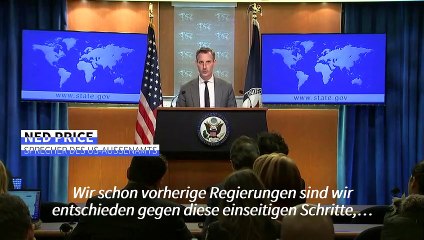 USA entschieden gegen Legalisierung von Siedlungen im Westjordanland