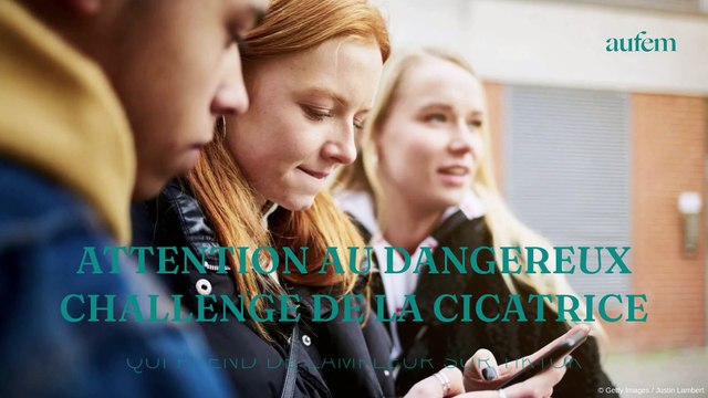 Attention au dangereux challenge de la cicatrice qui prend de l'ampleur sur TikTok