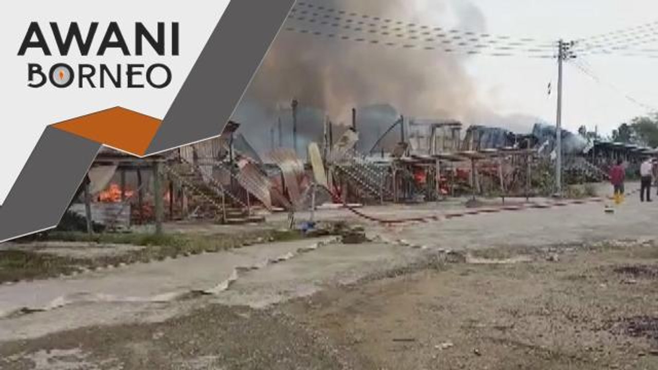 Kebakaran | 17 Pintu rumah panjang musnah