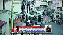 Mekaniko, patay matapos umandar ang inaayos na jeepney; 2 sugatan | 24 Oras