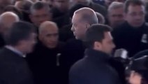 Cumhurbaşkanı Erdoğan, Deniz Baykal'ın cenazesinde Kılıçdaroğlu ve İmamoğlu ile tokalaşmadı