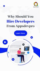 Why Should You Hire Developers From Appsdevpro