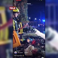 Almanya'da Neo-Naziler Türk depremzedelerin yardımlarını kundakladı^