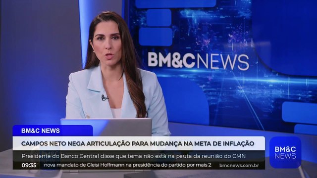 CAMPOS NETO NEGA ARTICULAÇÃO PARA MUDANÇA NA META DE INFLAÇÃO