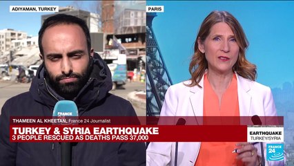 Turkey, Syria earthquake: The main focus is helping those who survived