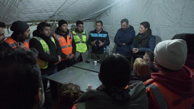 Muğla 911 Arama Kurtarma Ekipleri, Afet Bölgesinde Çalışmaya Devam Ediyor