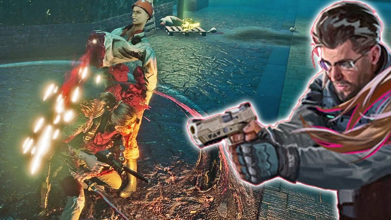 In wanted: dead schnetzeln wir uns mit dem katana durch gegnermassen