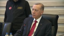 Cumhurbaşkanı Erdoğan AFAD merkezinde: Bu millet bu felaketin de altından kalkar