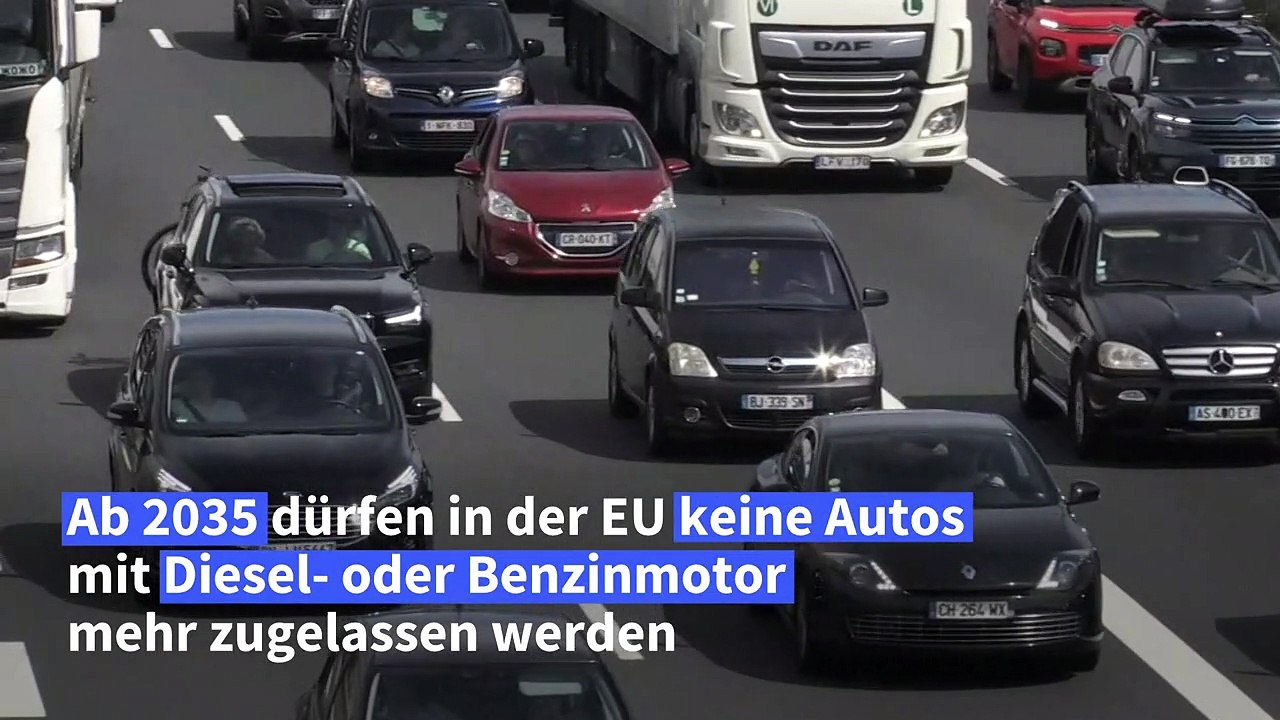 EU-Parlament besiegelt Aus für Verbrenner ab 2035
