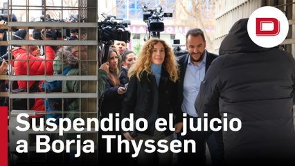 Suspendido el juicio a Borja Thyssen y su mujer, acusados de defraudar más de 300.000 euros a Hacienda