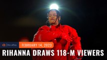 Super Bowl attracts 6-year high 113 million viewers; Rihanna halftime nets 118M