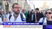 En grève, les médecins libéraux manifestent à Paris