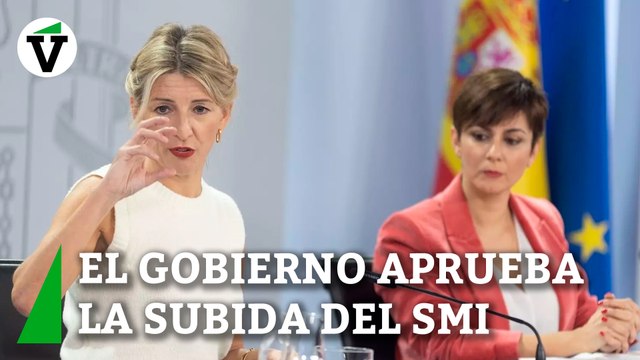 Yolanda Díaz: El Gobierno de los trabajadores sube el SMI frente a la defensa del mercado de Feijóo