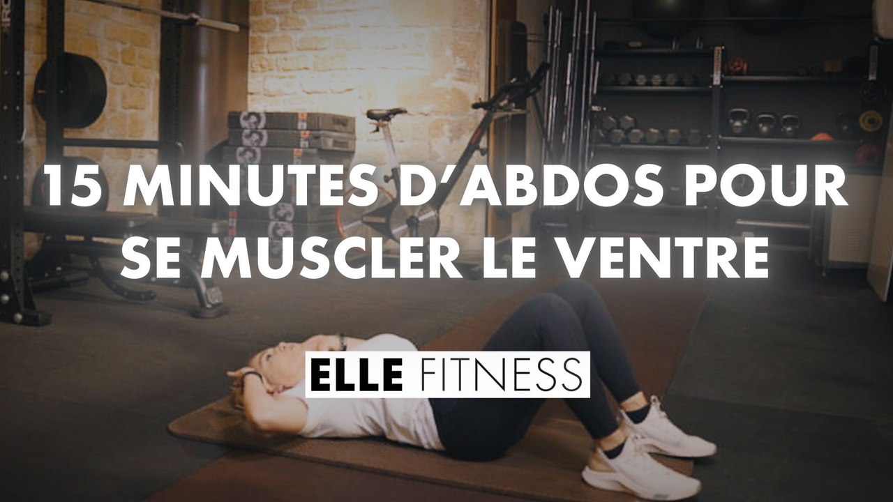 15 minutes d'abdos pour un ventre plat