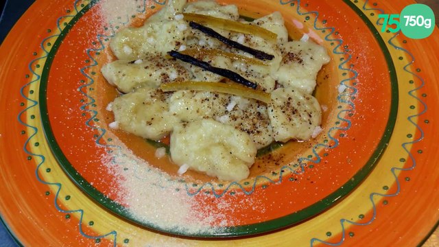 Gnocchis sucrés à la vanille