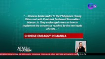 Pahayag ng Chinese Embassy tungkol sa pag-uusap nina Pres. Marcos at Chinese Amb. Huang Xilian | SONA