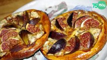 Tarte figues et Fourme d'Ambert