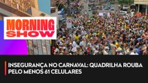 Maioria dos furtos em blocos de Carnaval foram feitos por mulheres