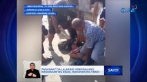 Pananakit sa lalaking hinihinalang nagnakaw ng bigas, nakunan ng video | Saksi